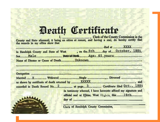 Death Certificate Attestation Doha,Qatar - Diseno Attestation